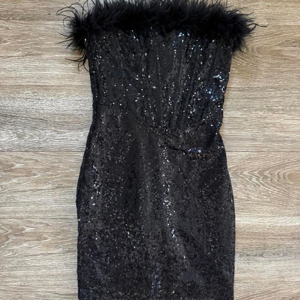 Windsor Black Sequin Dress